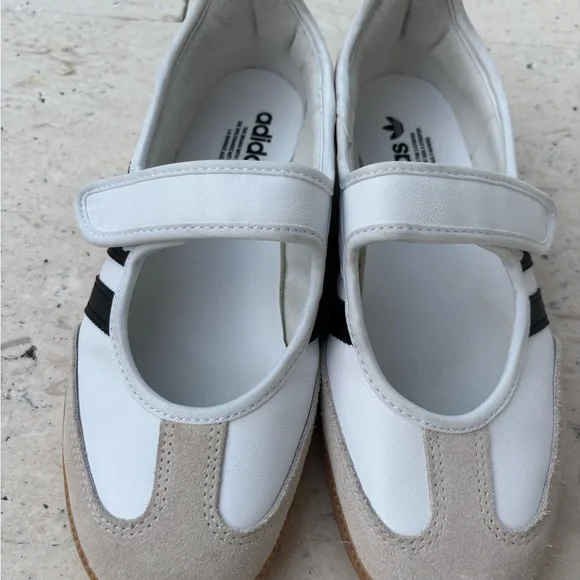 Adidas Samba Jane white/alumina/black US 8.5 - Picture 2 of 6